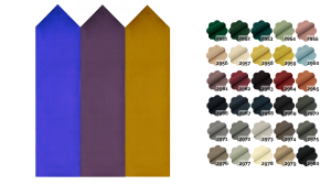 Panel tapicerowany płotek 70 cm Uttario Velvet 